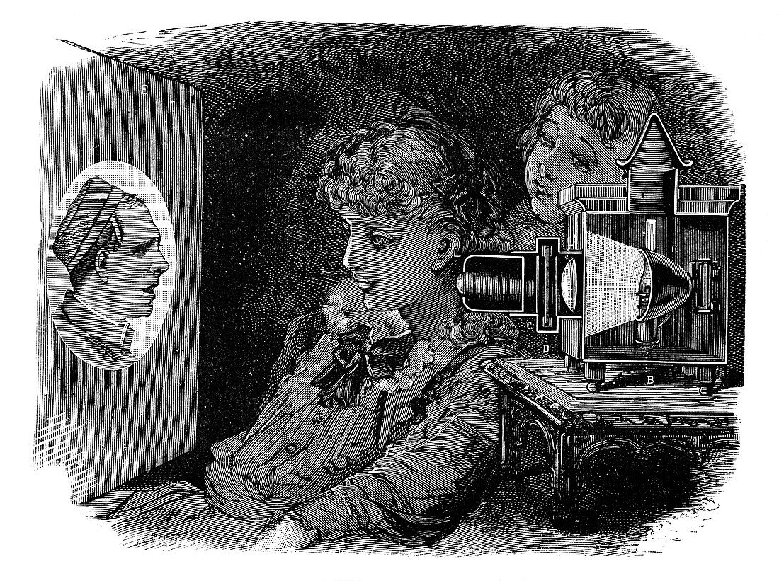 Magic lantern, 19th century