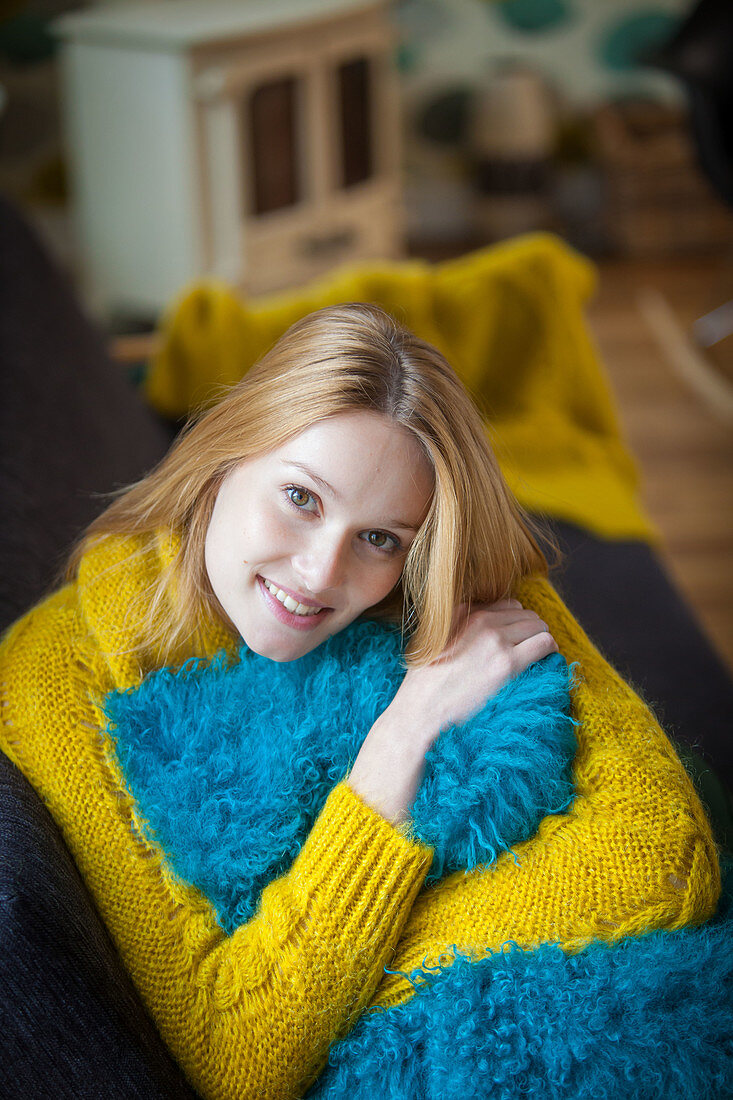 Smiling young woman