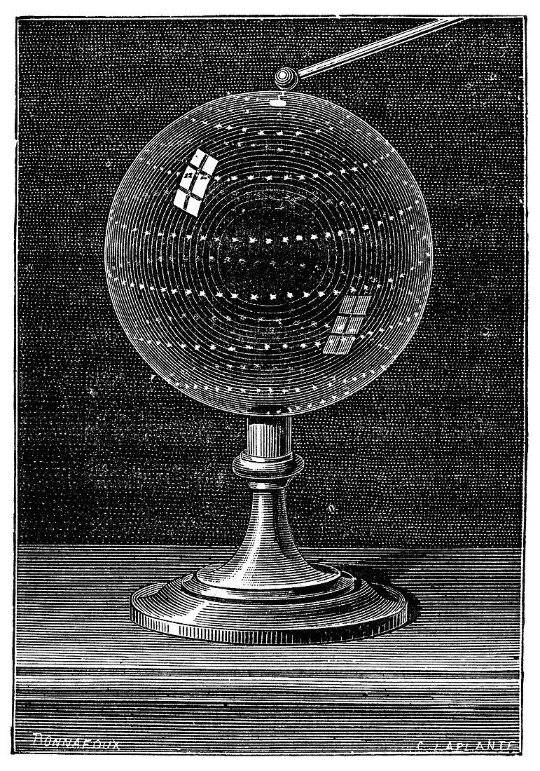 Sparkling globe, 19th century