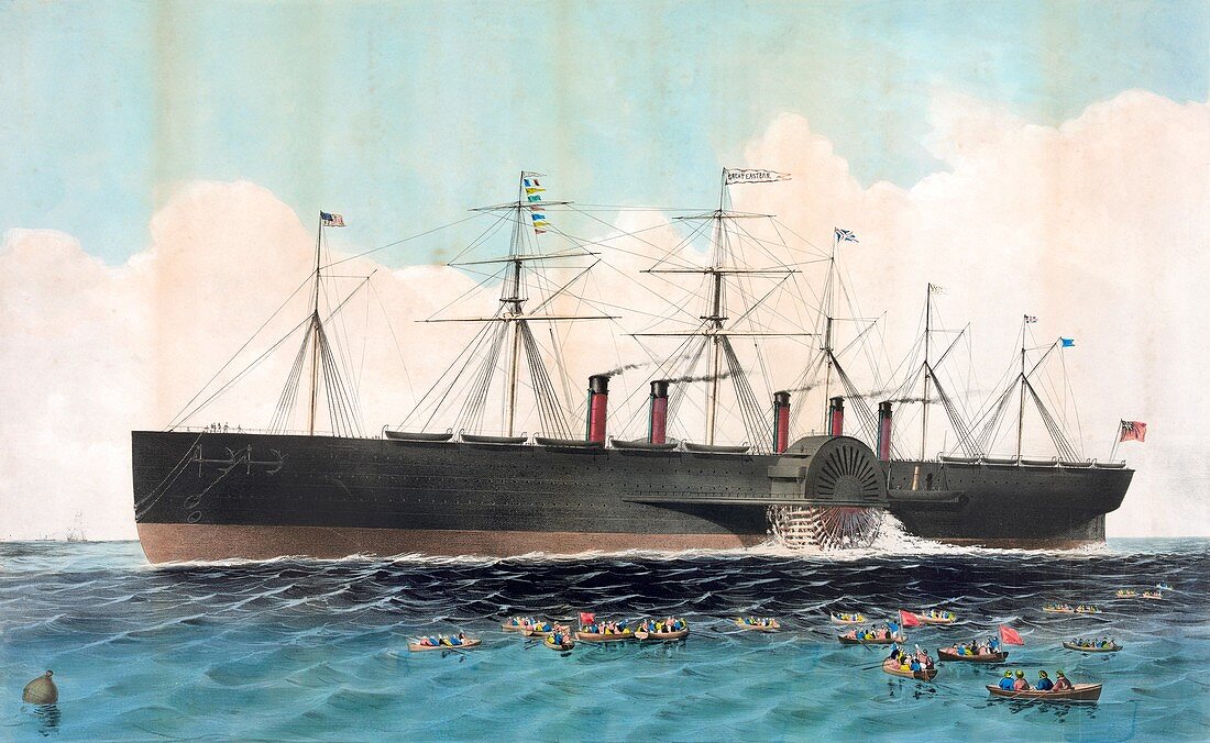 SS Great Eastern, poster