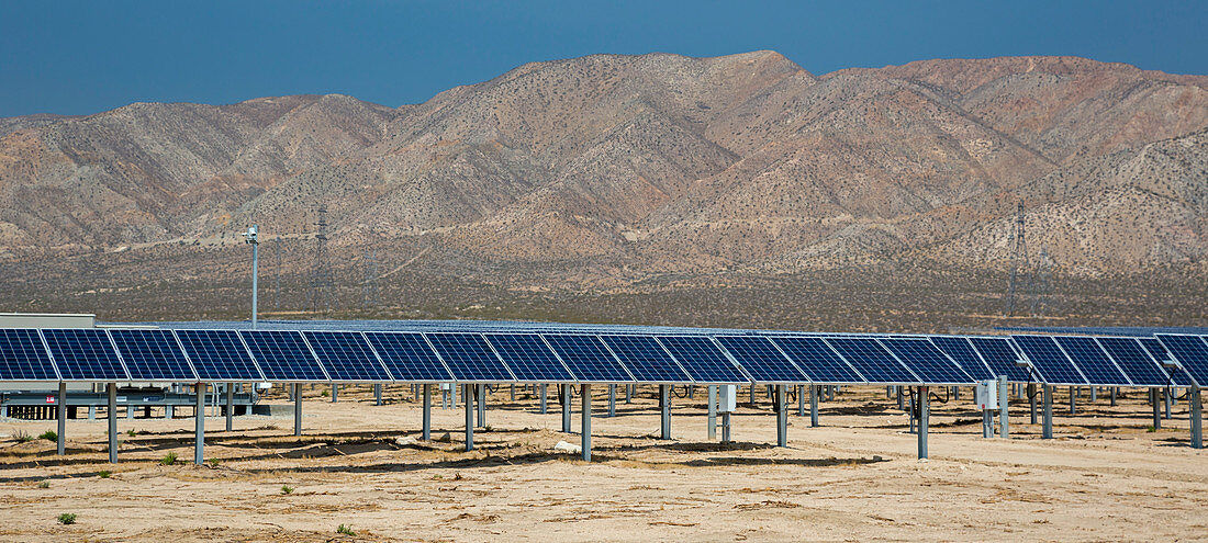 Solar farm, Bakersfield, USA