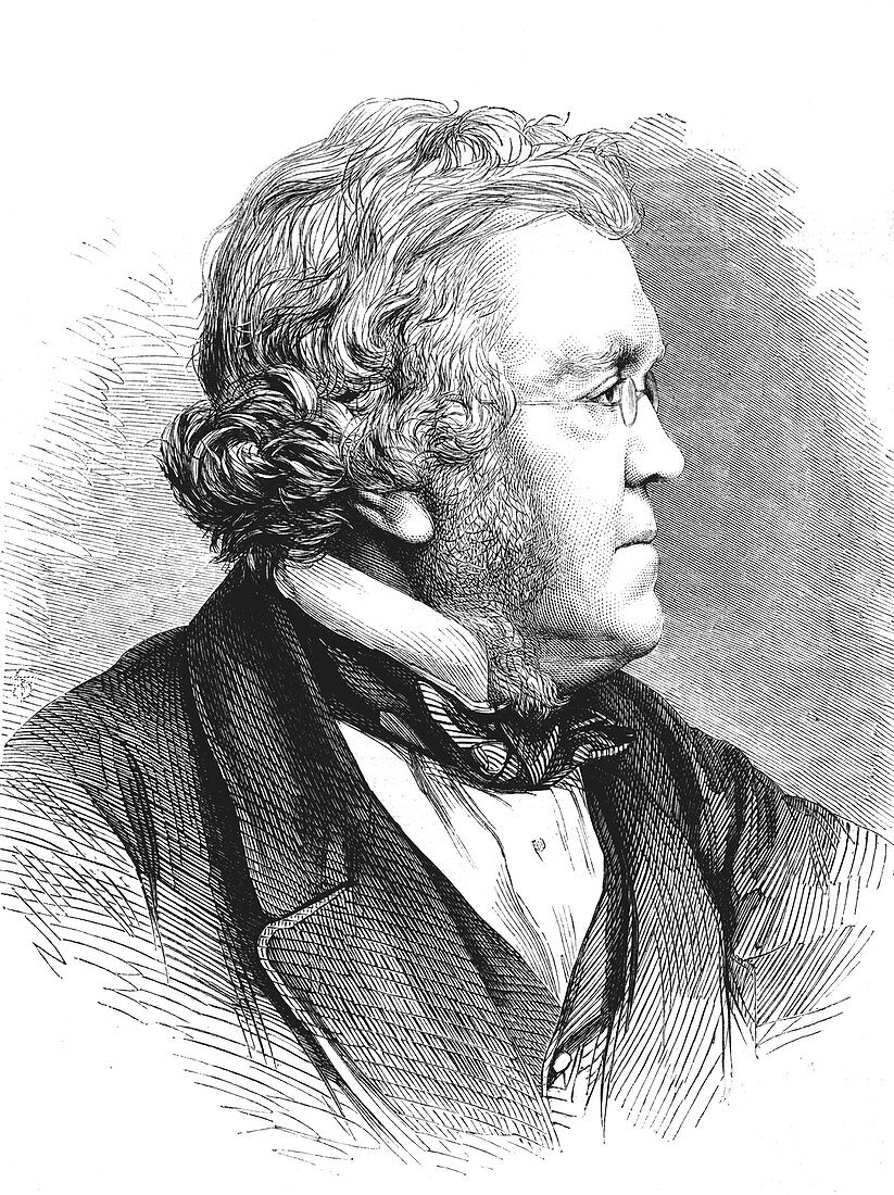 William Thackeray, English author