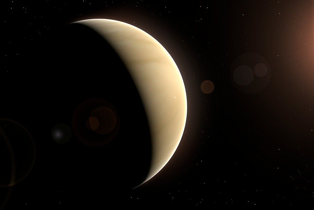 Artwork of Planet Venus
