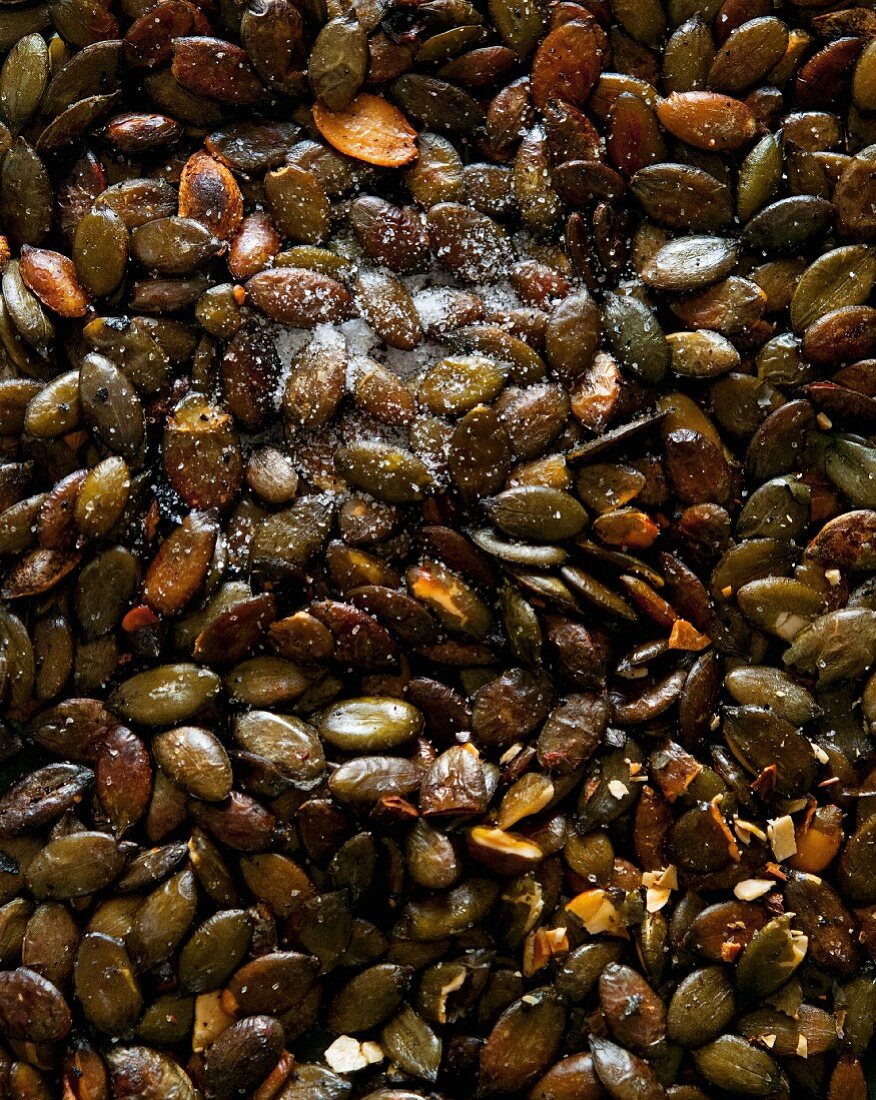 Roasted salted pumpkin seeds