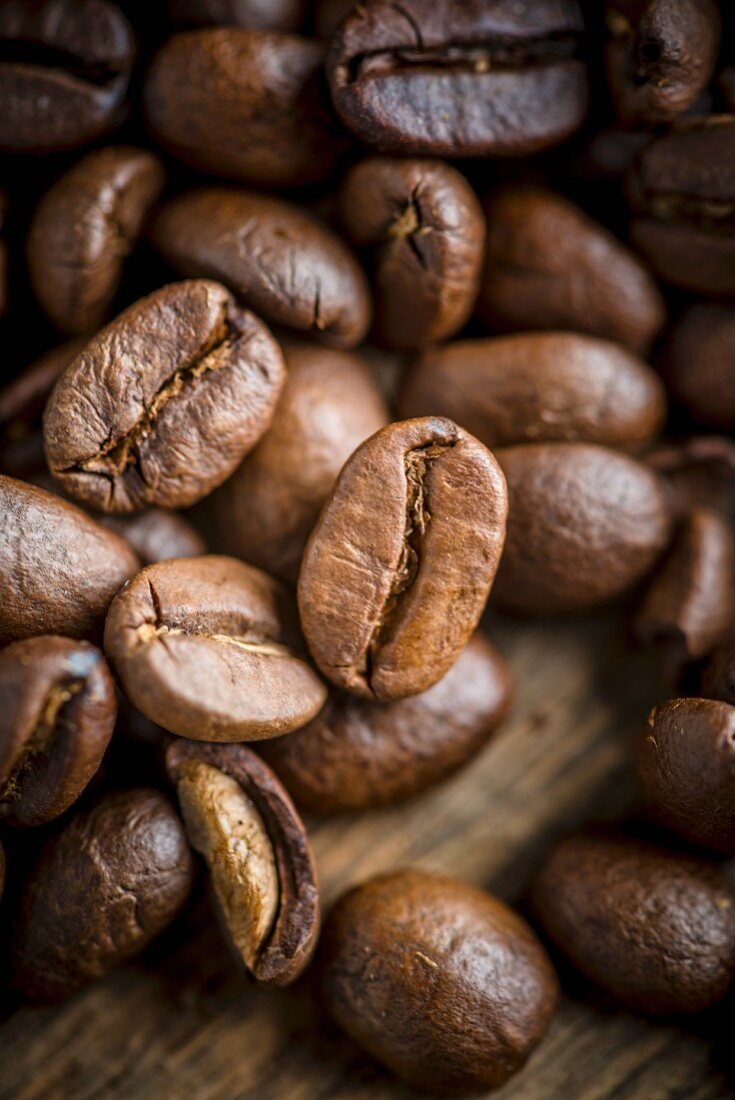 Coffee beans (close-up)