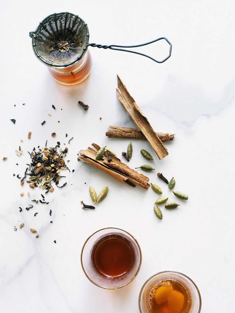 Chai tea and spices