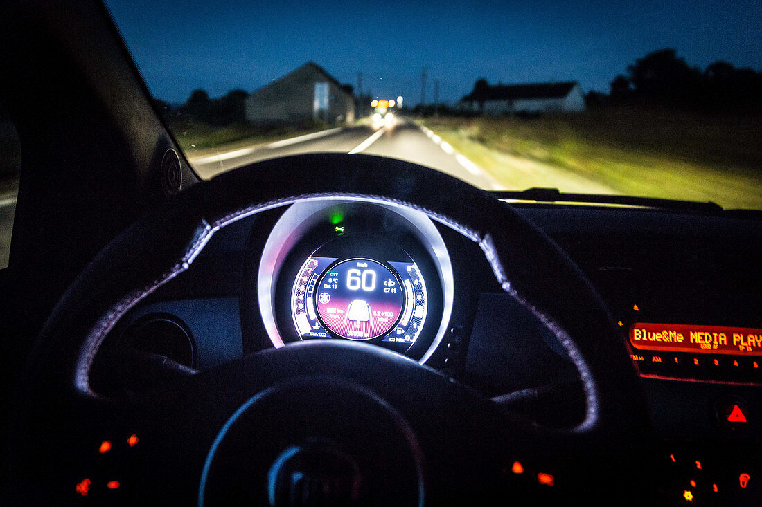 Car at night