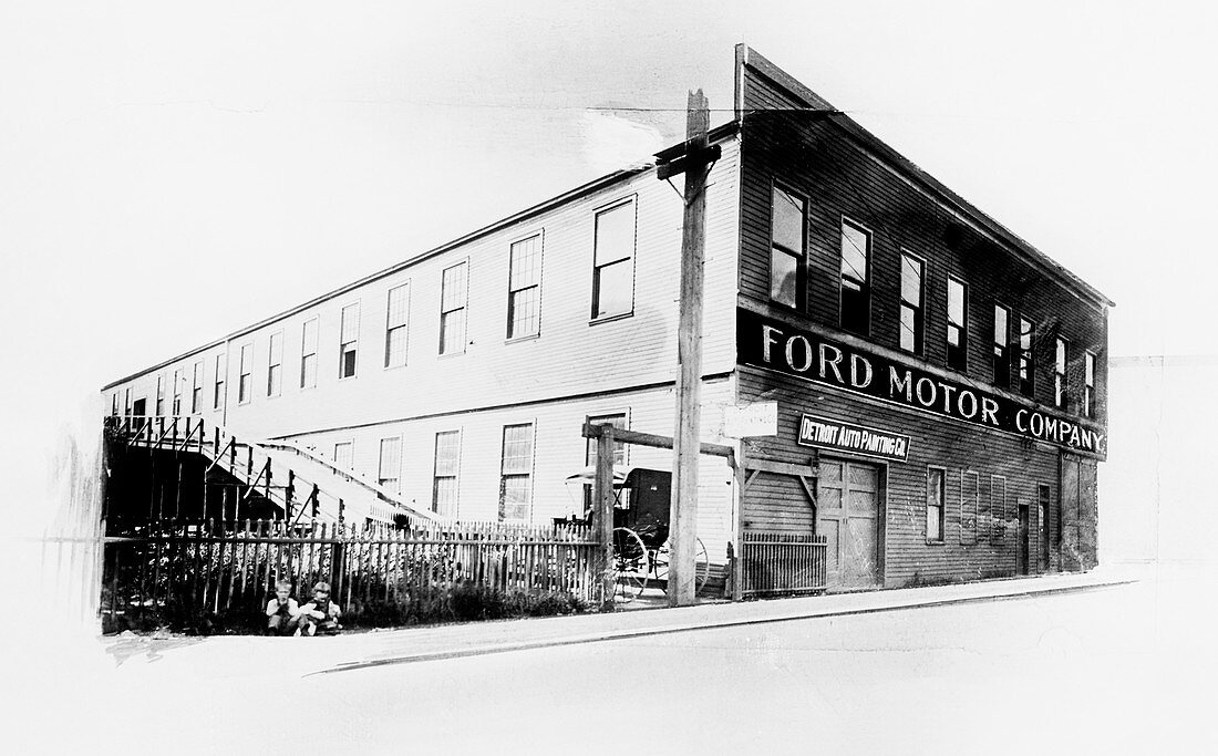 First Ford Motor Company factory, 1903