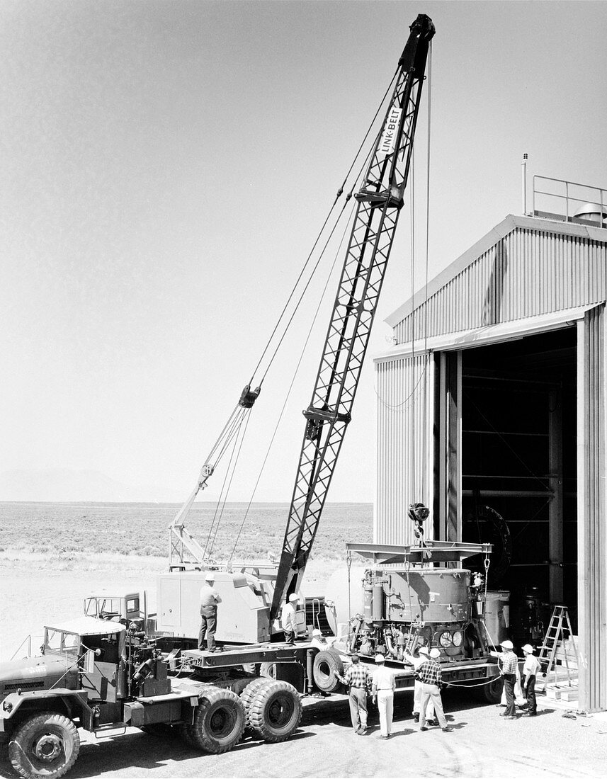 ML-1 nuclear reactor, 1963