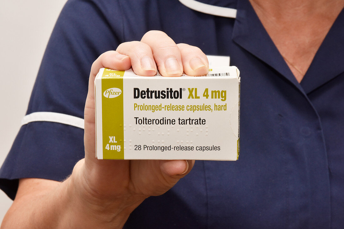 Tolterodine incontinence drug