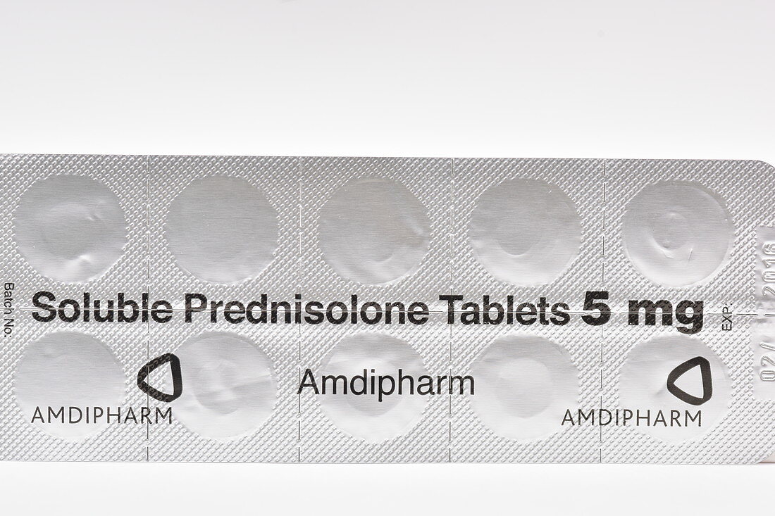 Prednisolone steroid tablets