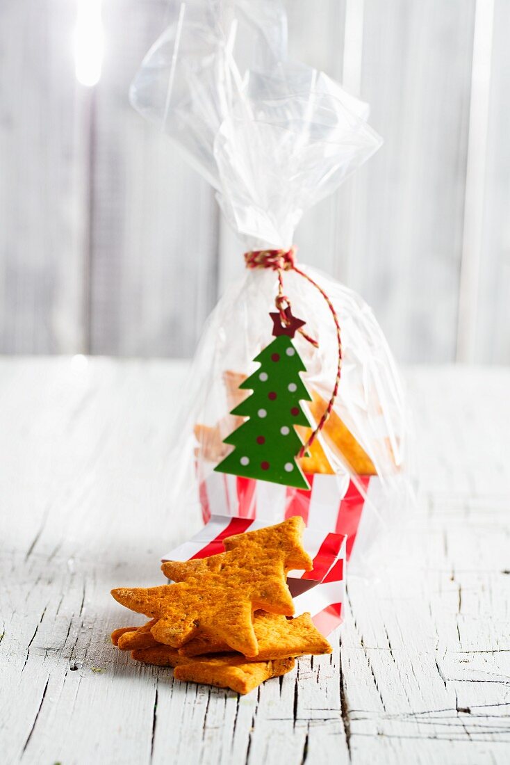 Christmas biscuits to give as a gift