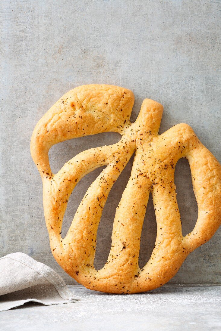 Fougasse, a flat bread from France