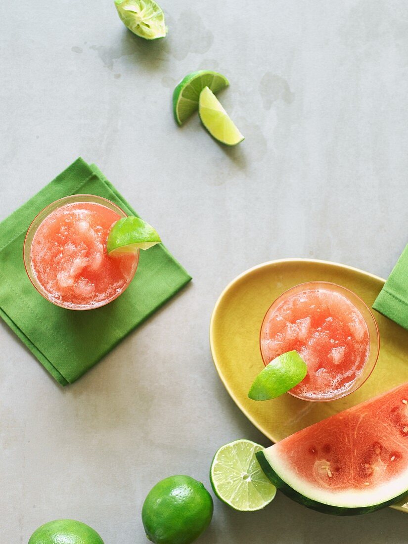 Frozen Margarita mit Wassermelone