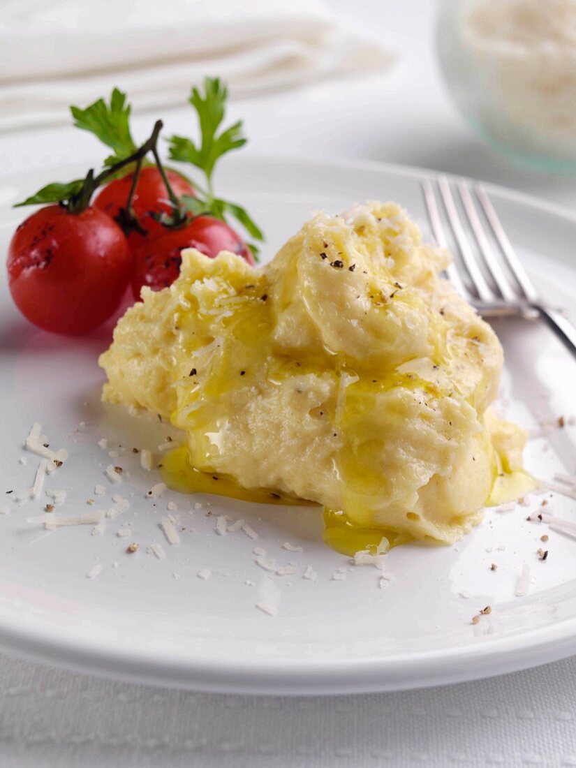 Polenta with cheese