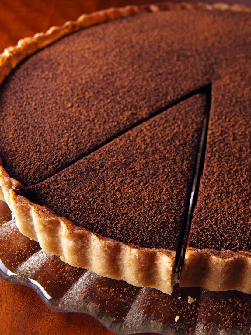 Chocolate tart