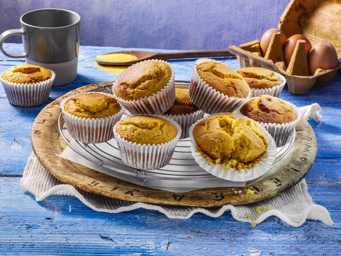 Glutenfreie Mais-Quinoa-Muffins