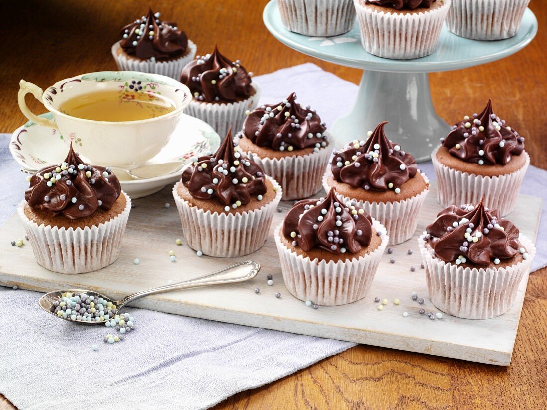 Devils Food Cupcakes (Schokoladen-Cupcakes, USA)