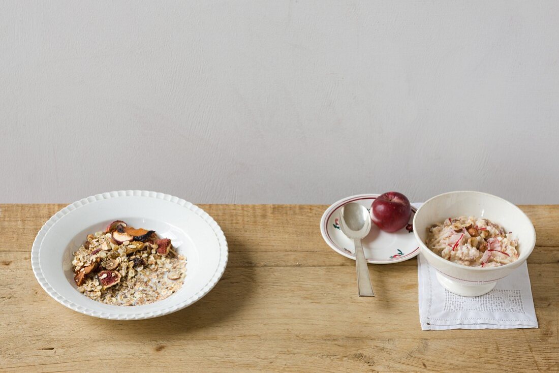 Bircher muesli with apple