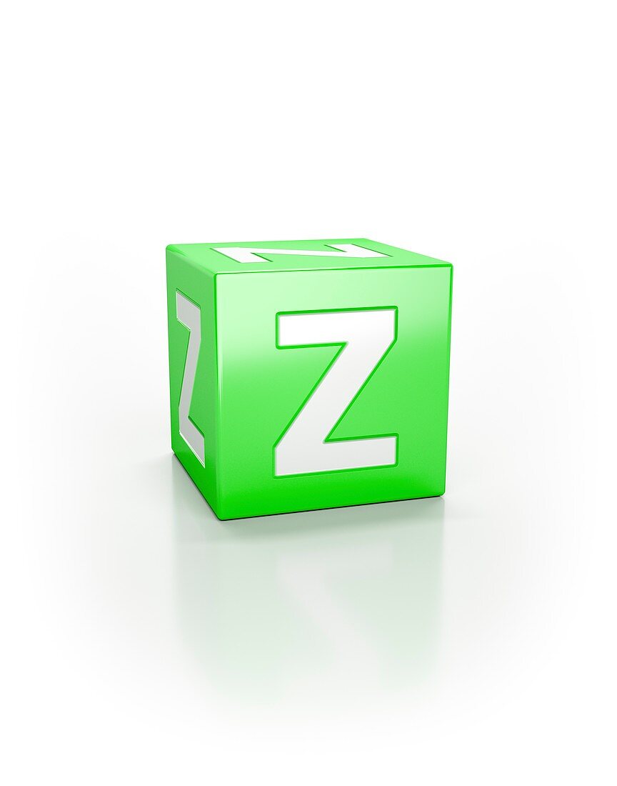 Green cube, Z