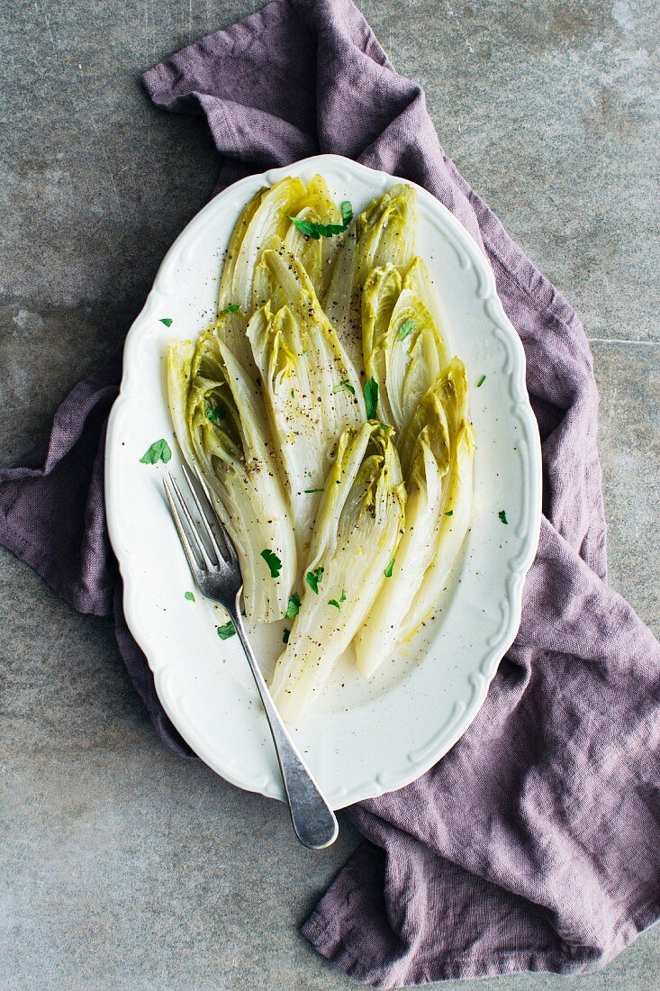 Braised Chicory