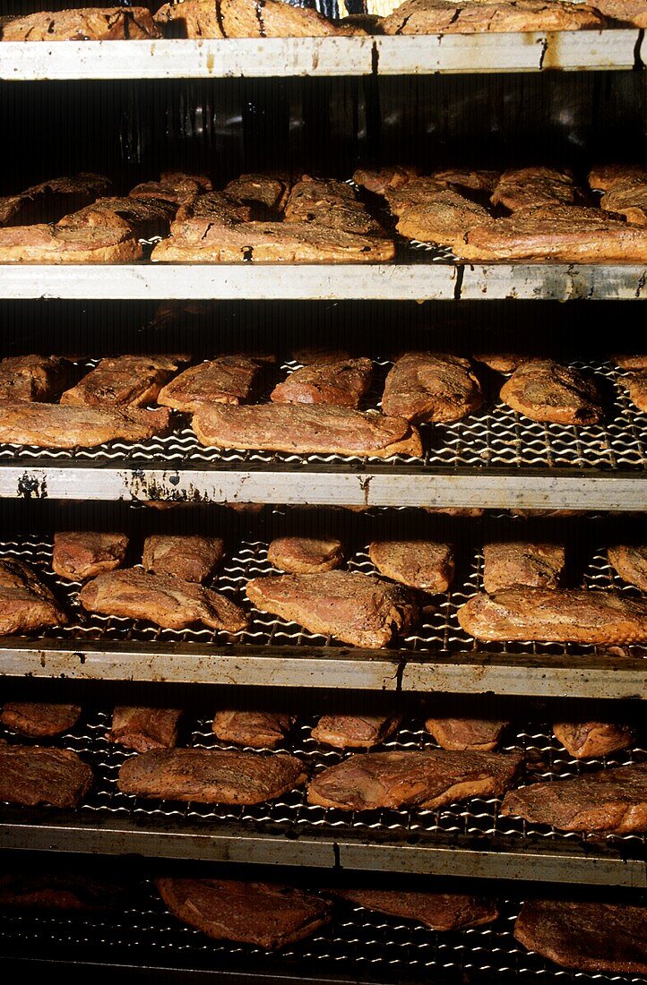 Drying Goose Breast