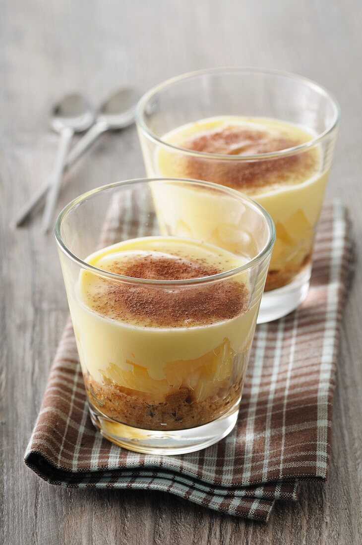 Tiramisu mit Ananas