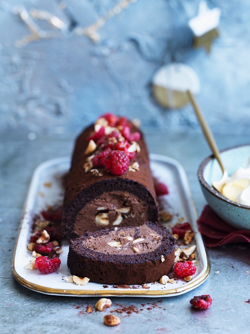 Frozen Buche de Noel