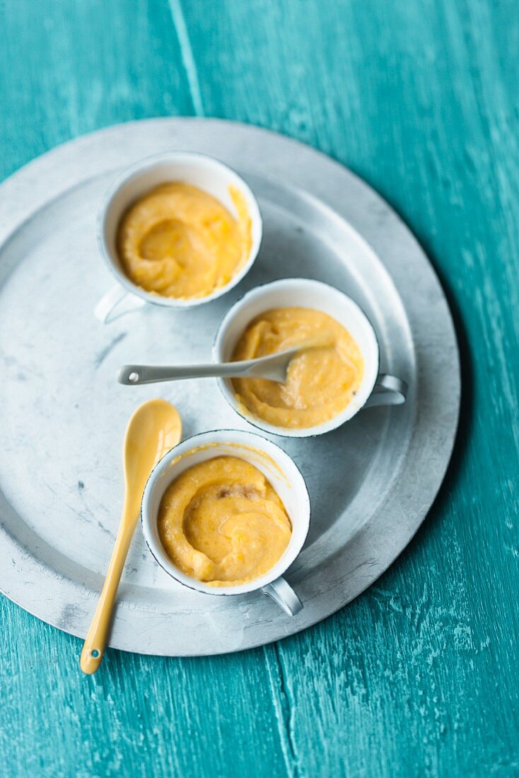 Apricot and marzipan spread with lupin flour