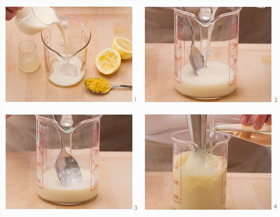 How to make vegan lemon and pepper mayonnaise
