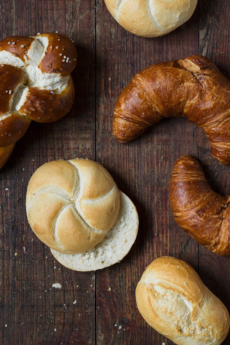 Brötchen und Gebäck vom Bäcker