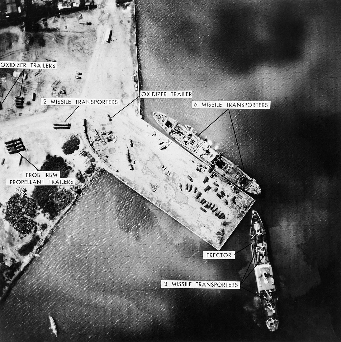 Cuban Missile Crisis site being dismantled, 1962