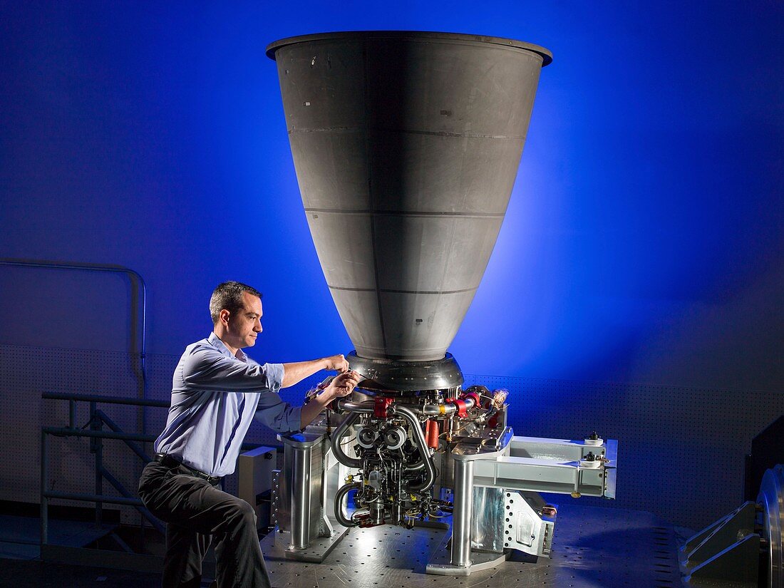 Orion spacecraft engine tests, 2016