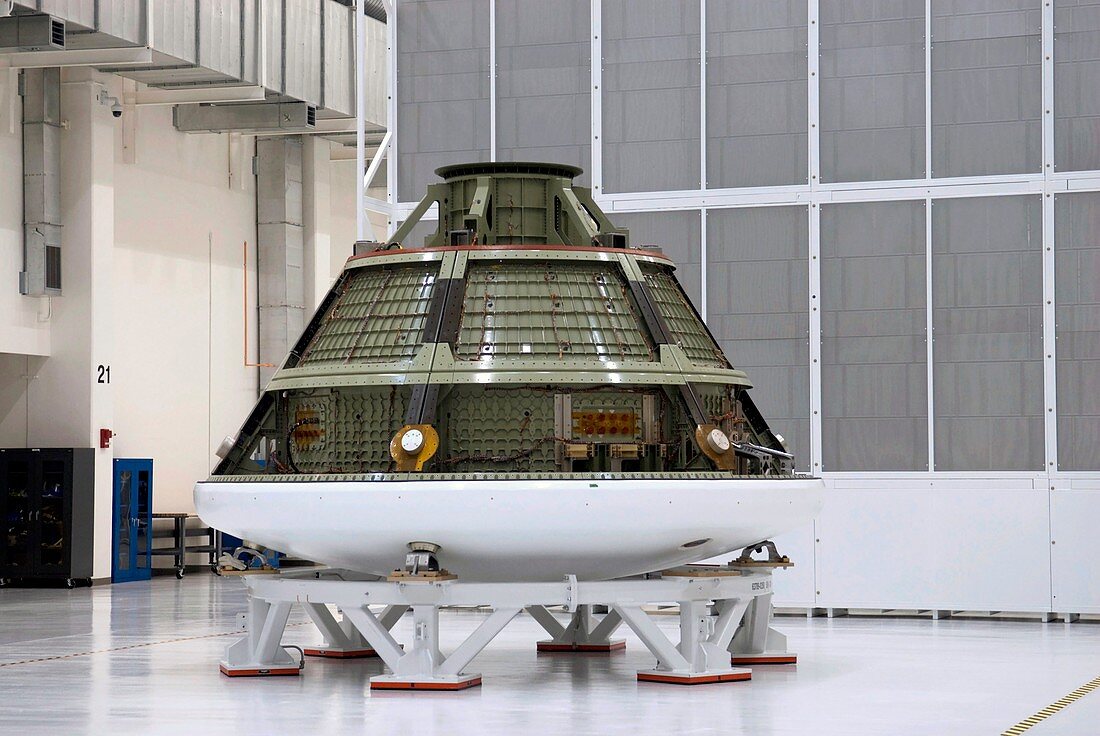 Orion crew module test model, 2012
