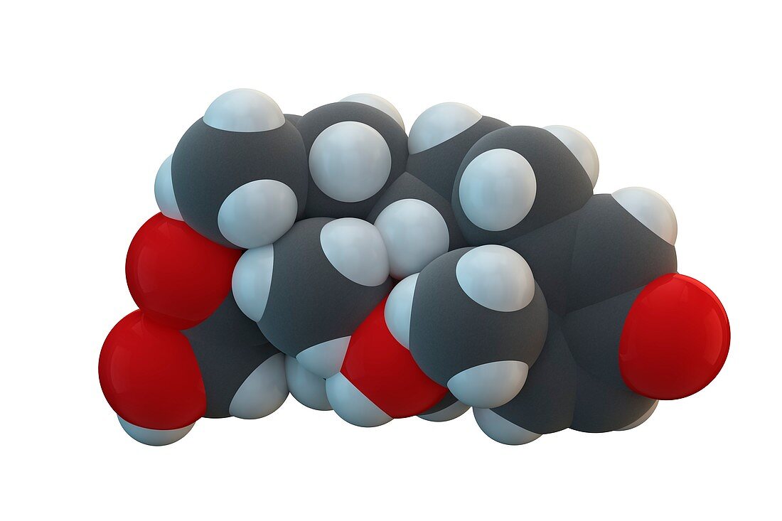 Betamethasone drug molecule