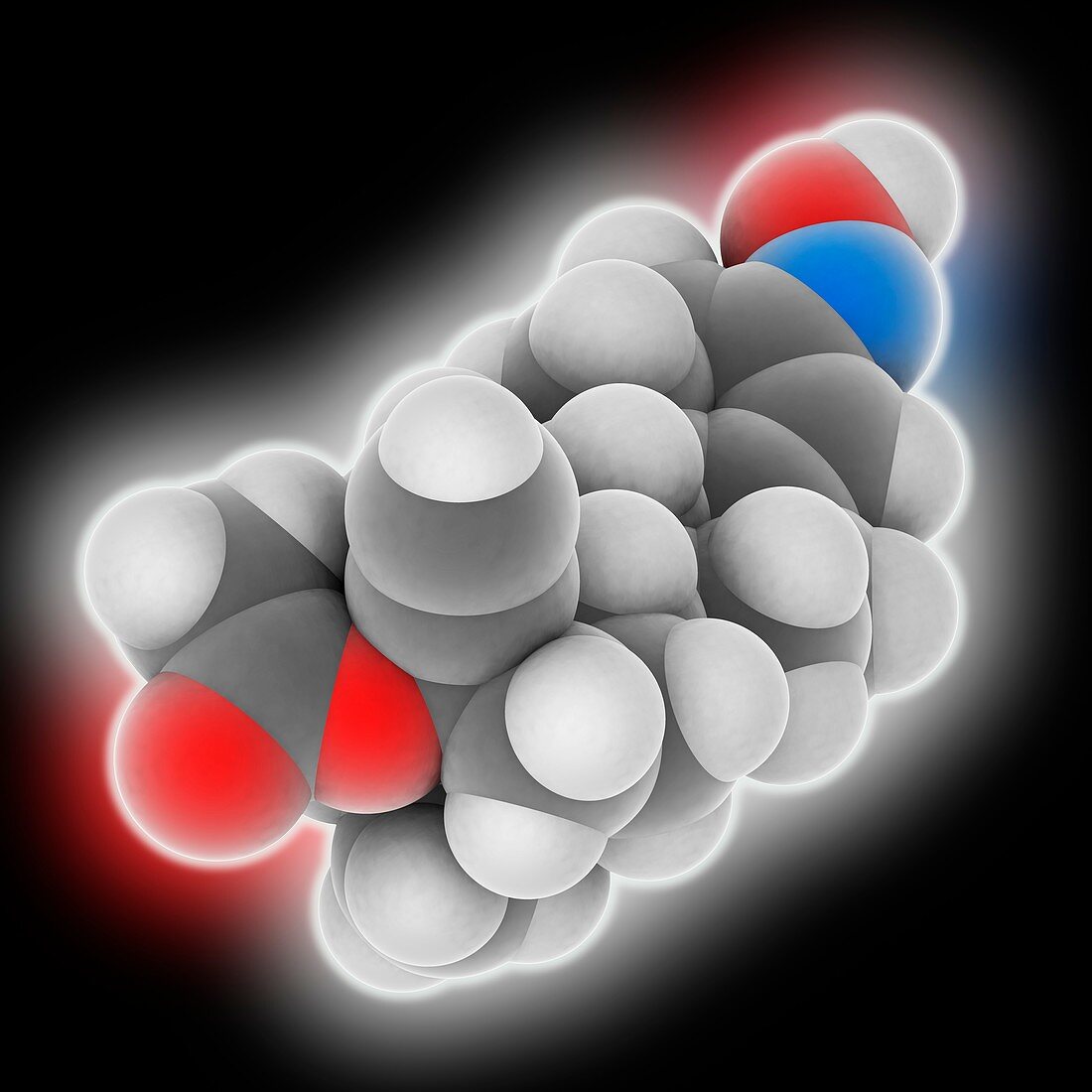 Norgestimate drug molecule