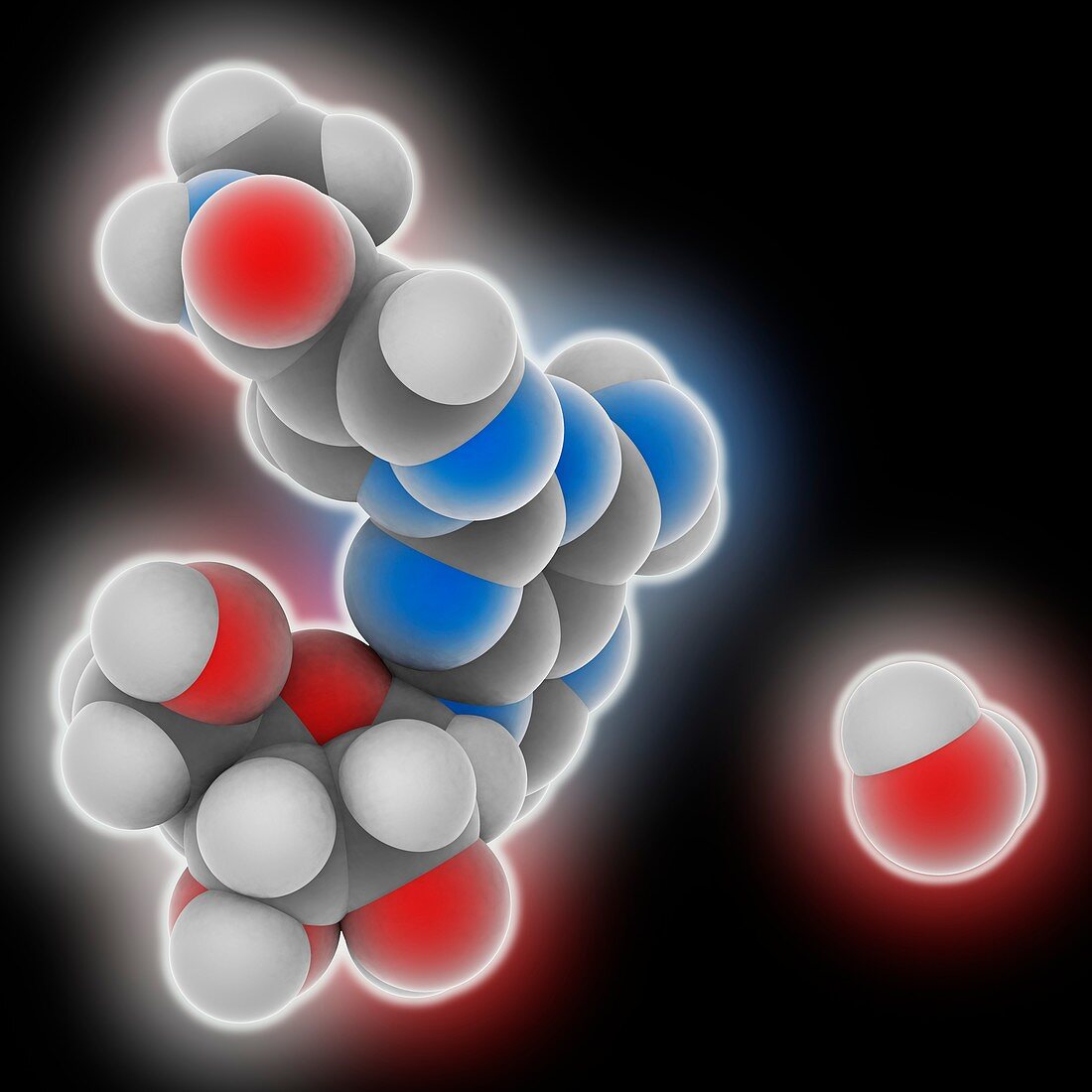 Regadenoson drug molecule