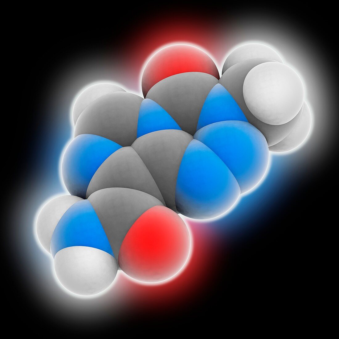 Temozolomide drug molecule