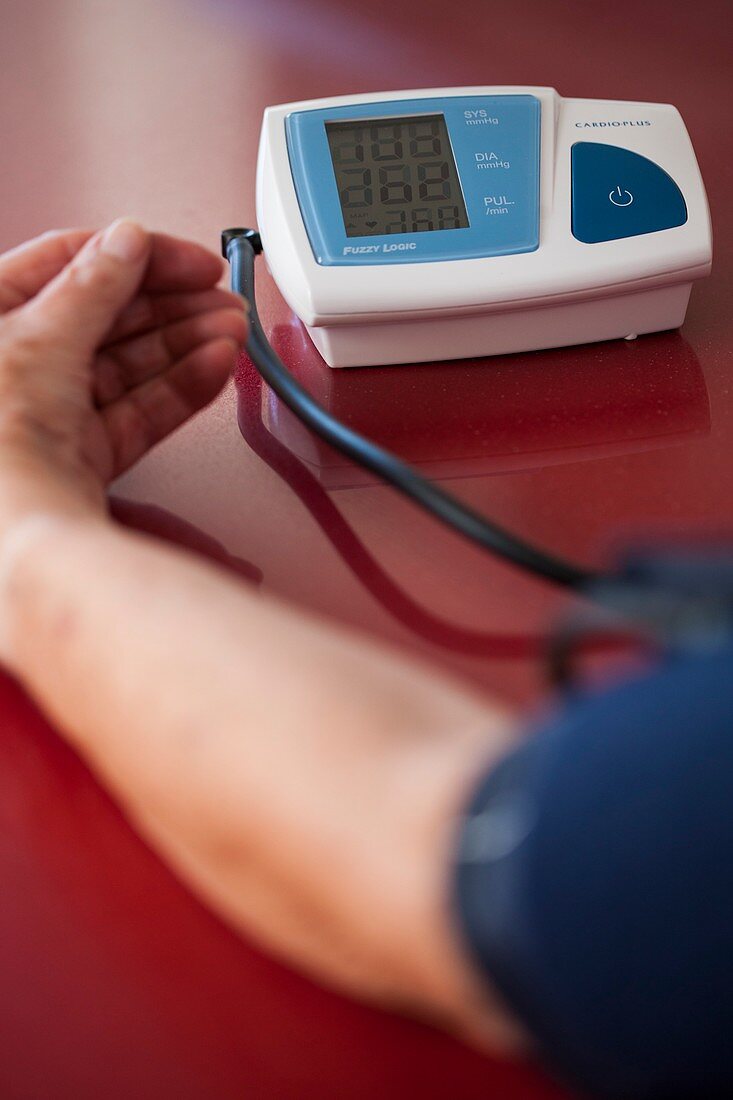 Home blood pressure testing