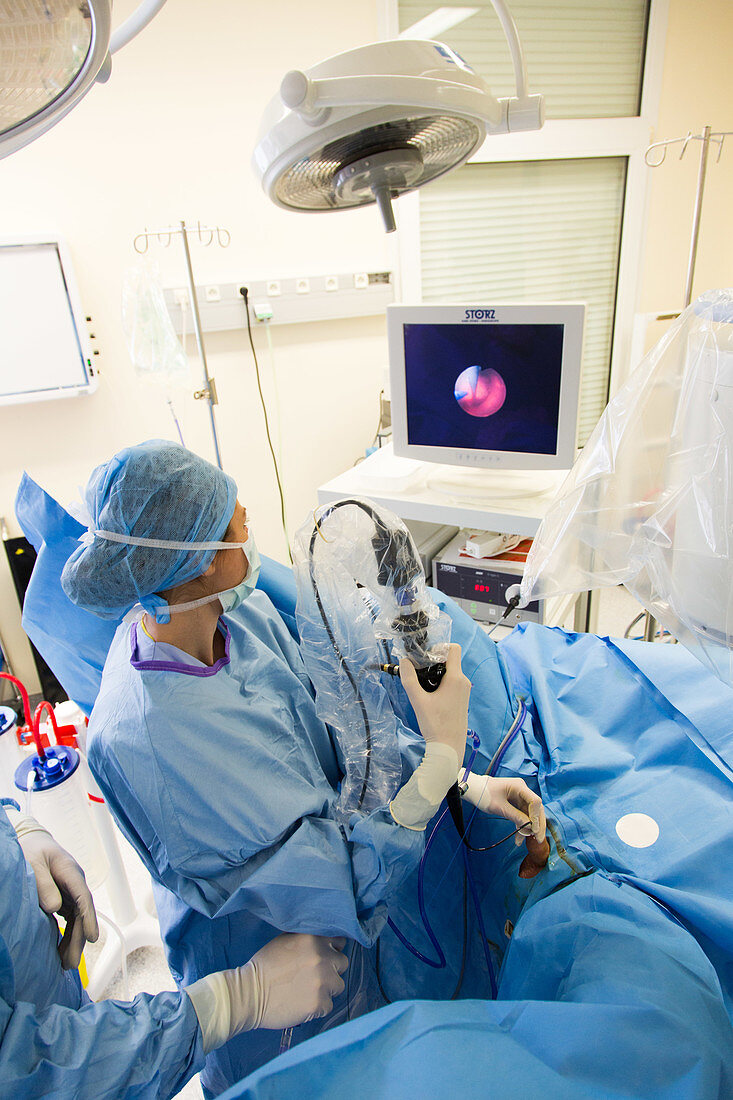 Ureteroscopy and Laser Lithotripsy