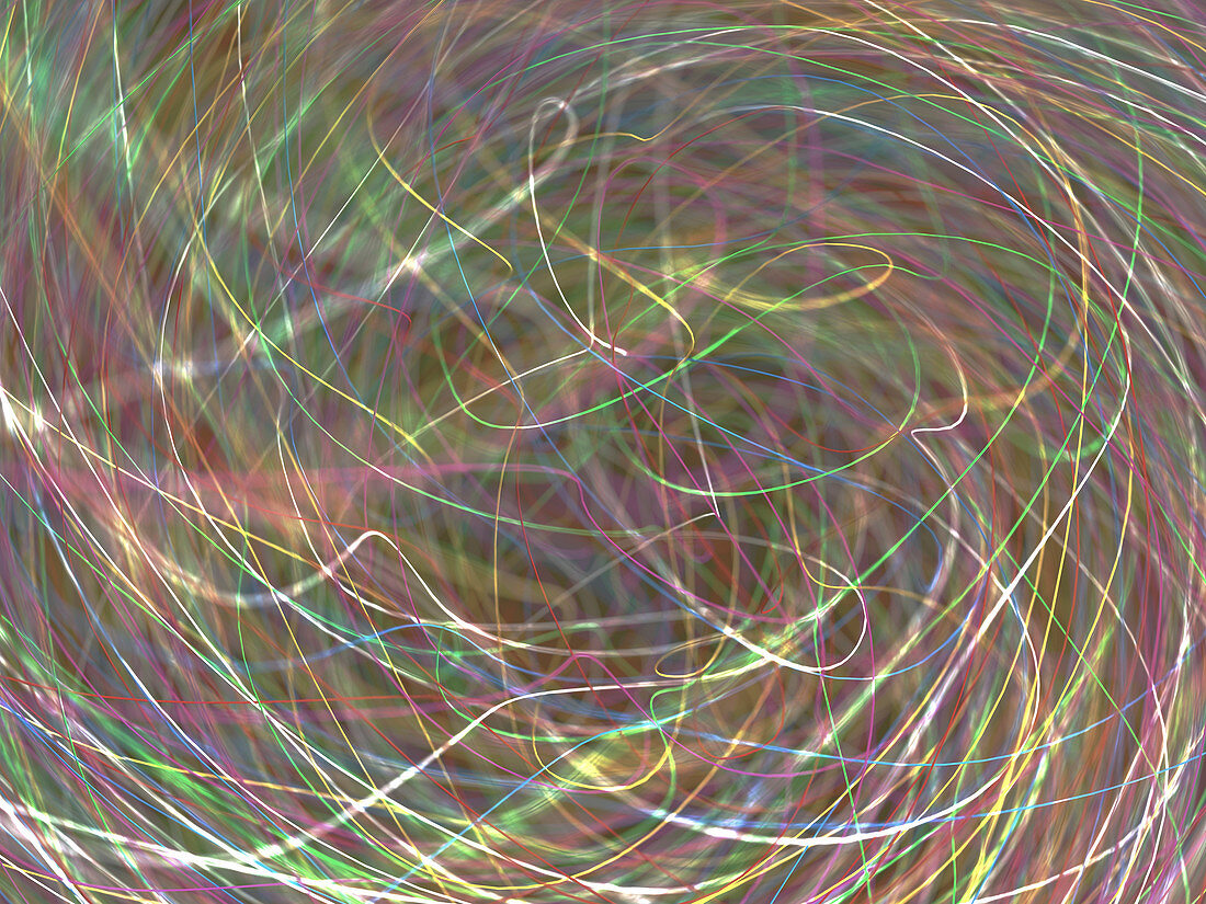 Multicoloured lines