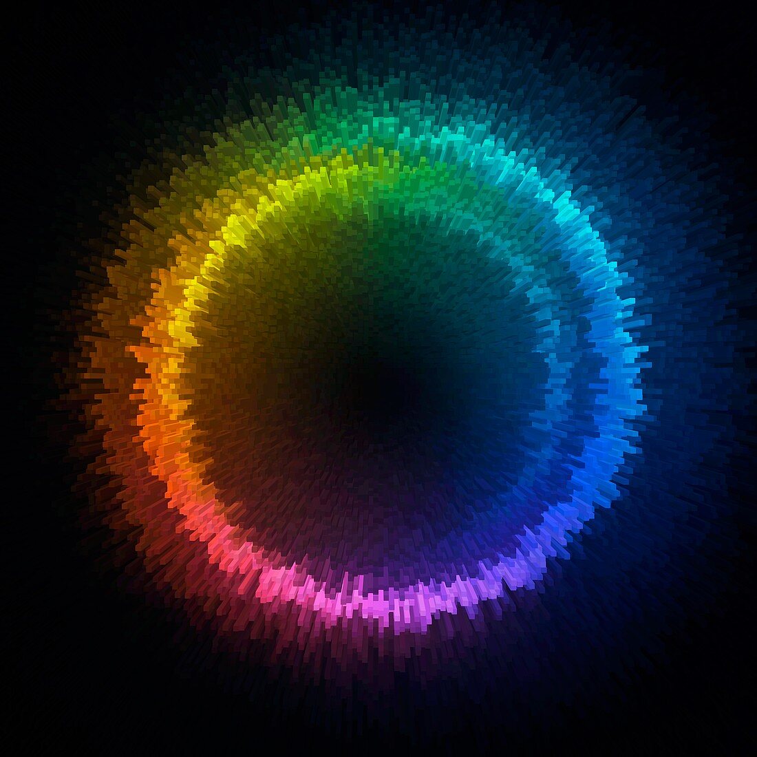 Multicoloured circle