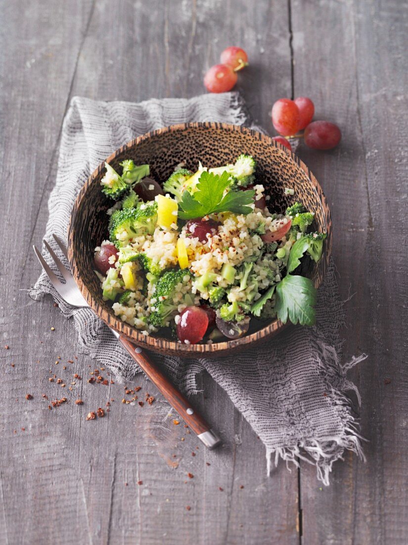 Vegan buckwheat and broccoli tabbouleh (Sirtfood)