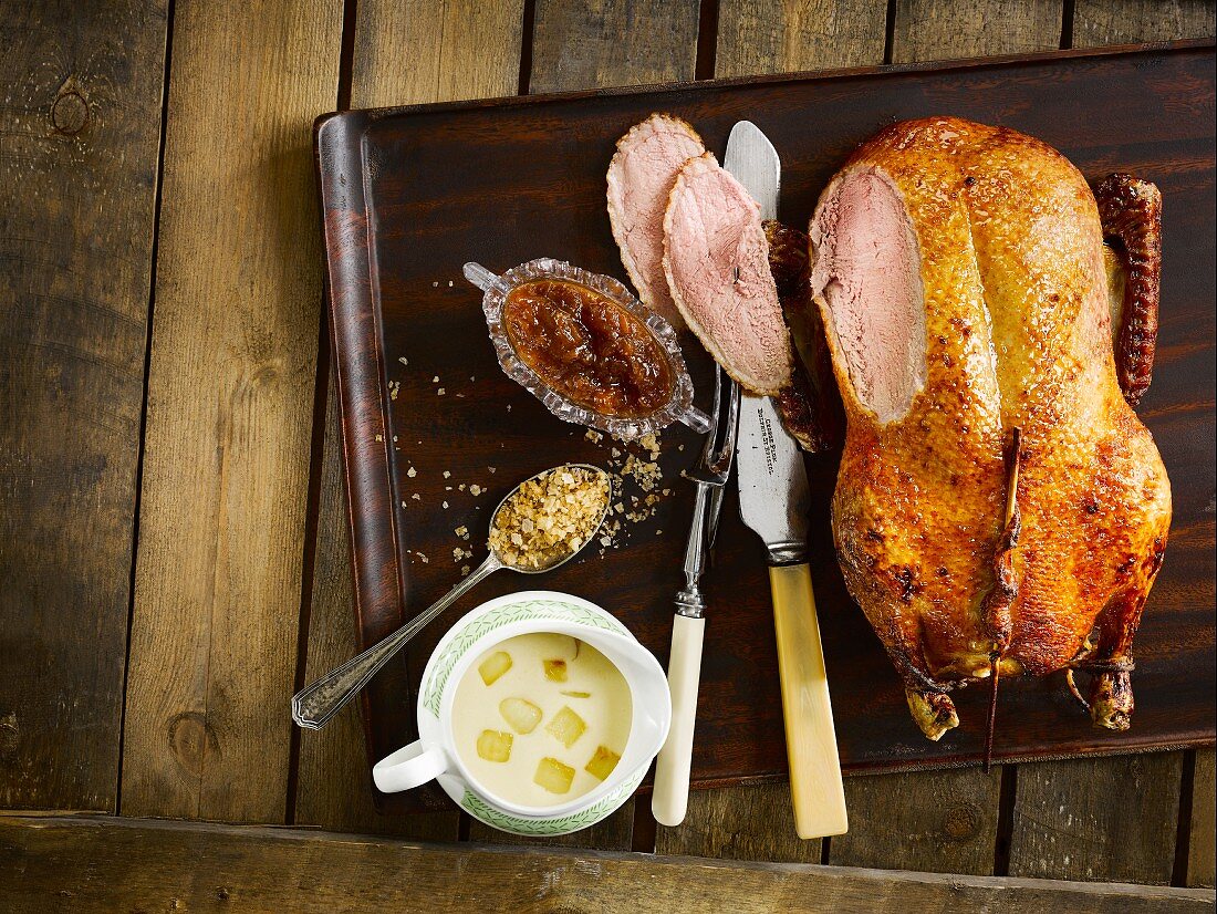 Lady Llanover's salted duck (England)