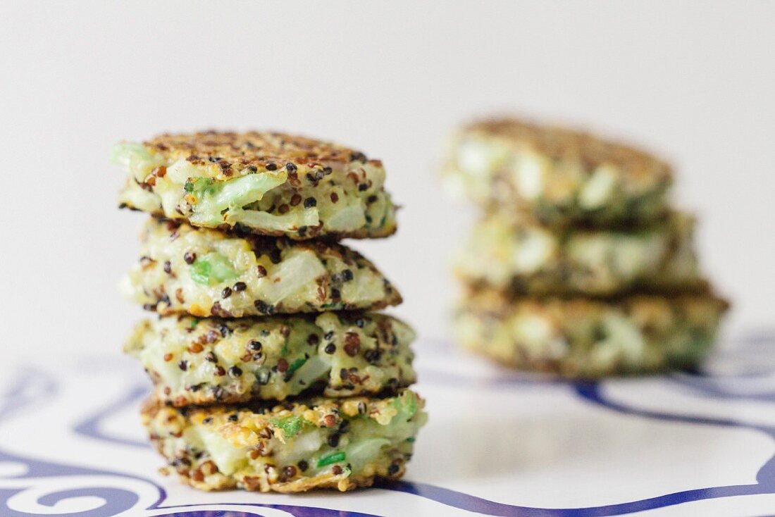 Cauliflower balls with quinoa seeds, Italy