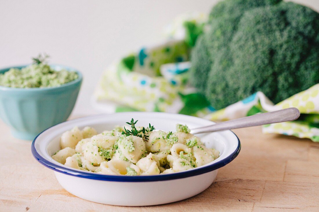 Orecchiette mit Brokkolipesto (Italien)