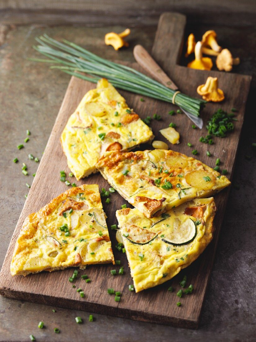 Vegetable omelette