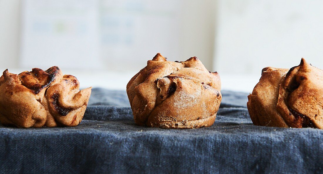 Muffins with dried plums (sugar-free)
