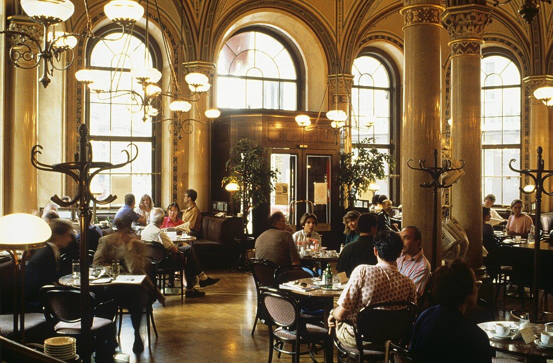 Café Central in Vienna (interior)