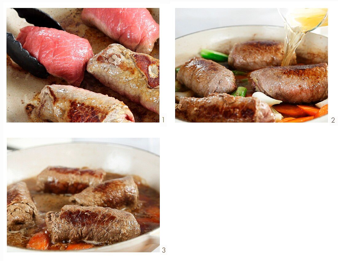 How to cook beef roulade stew